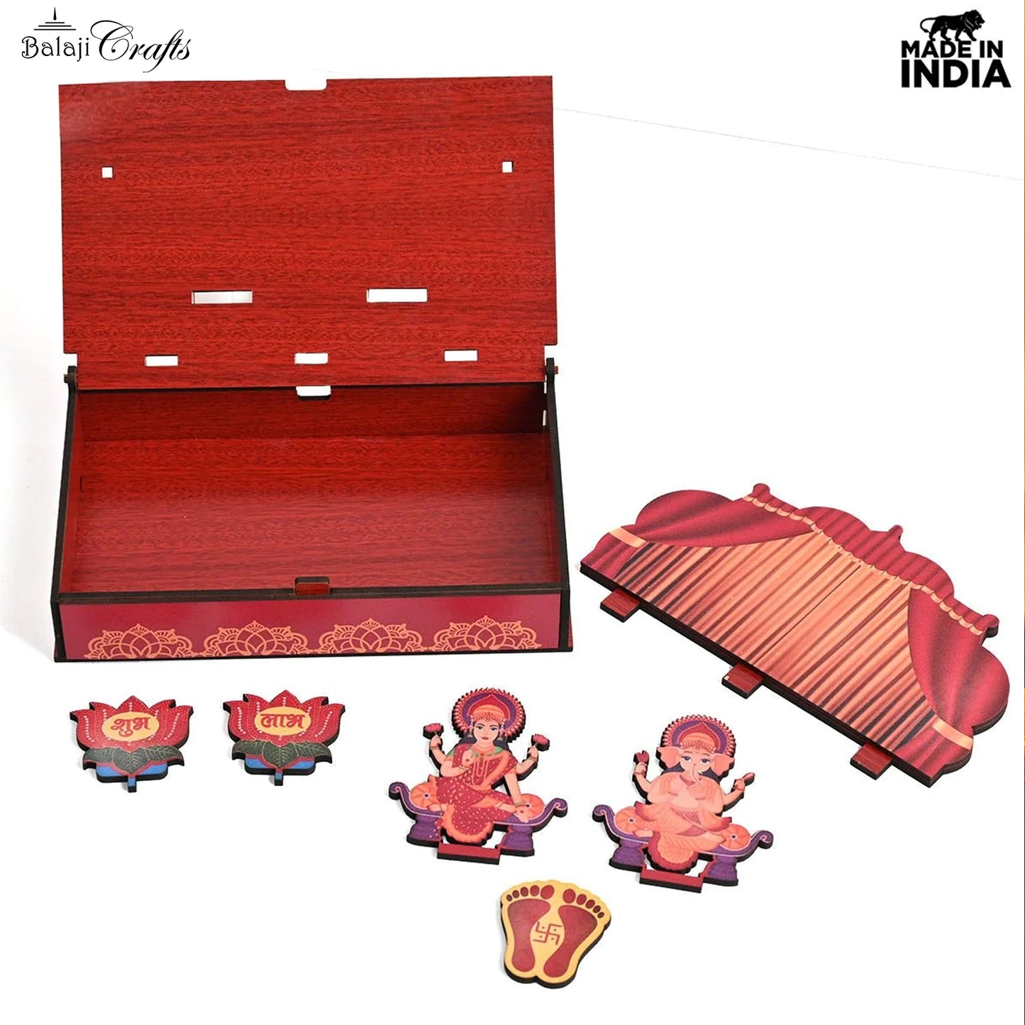 Mandir Portable Wooden Mini Mandir