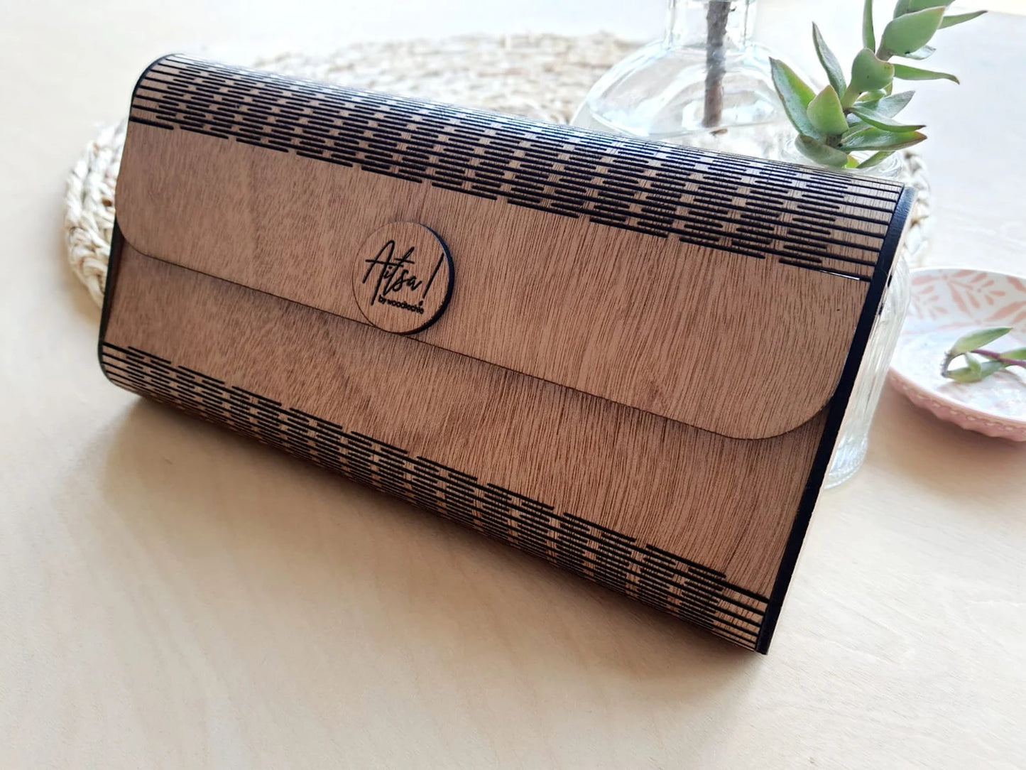 Wooden Date Night Purse