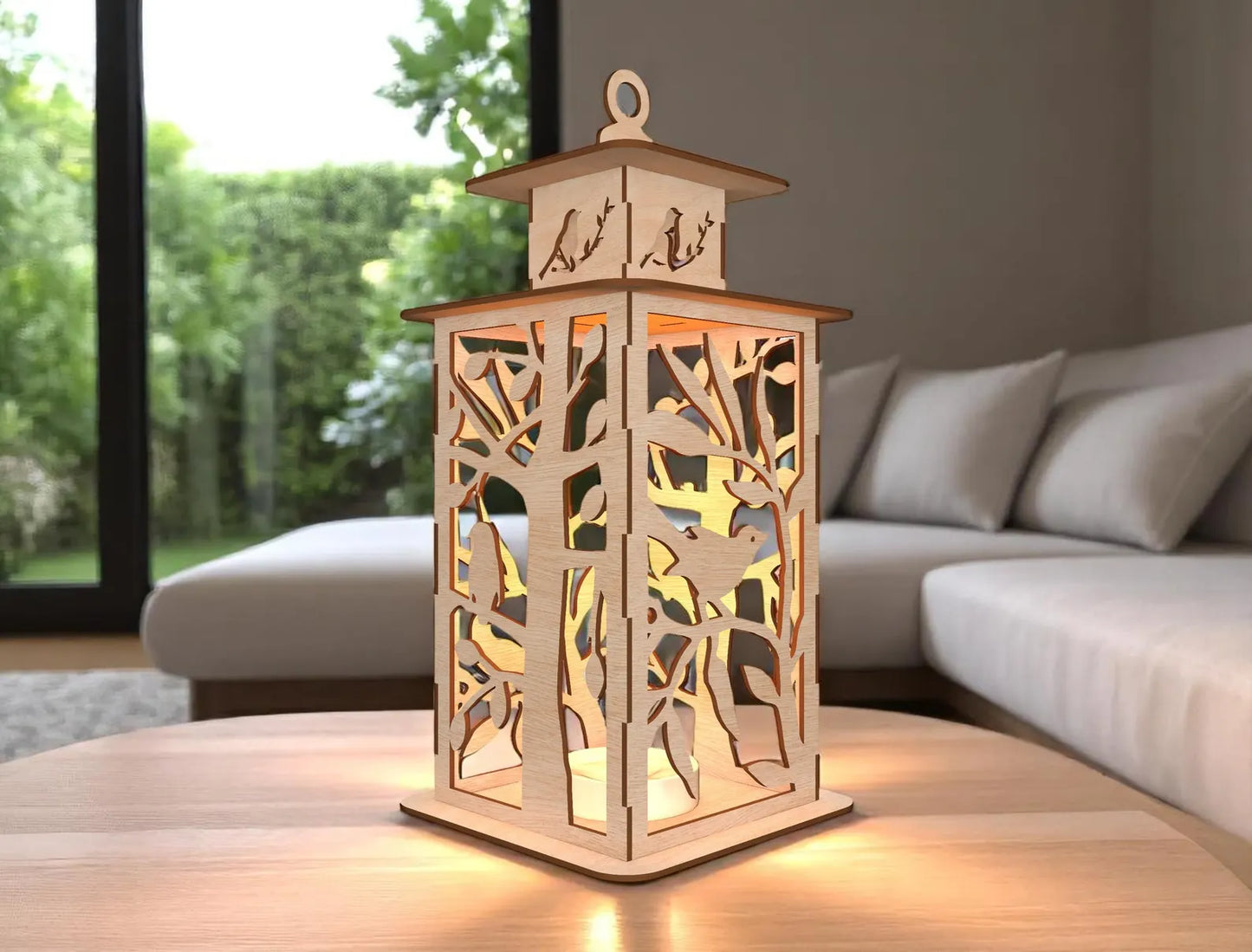 Minimalist Wooden Candle Holder