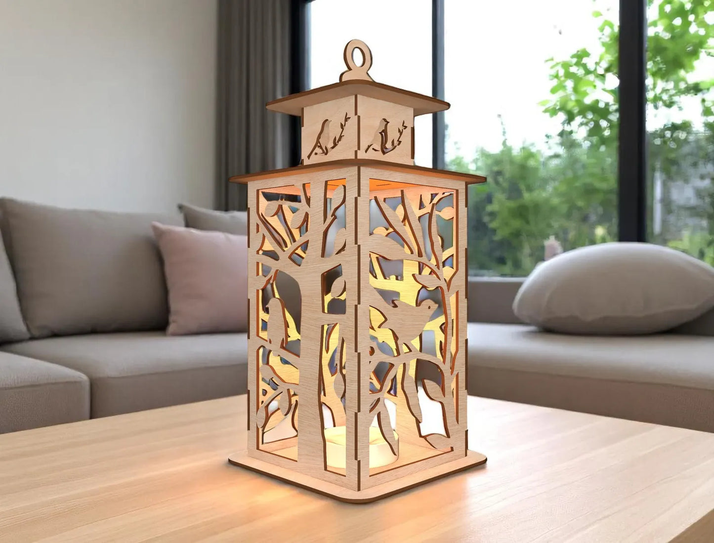 Minimalist Wooden Candle Holder