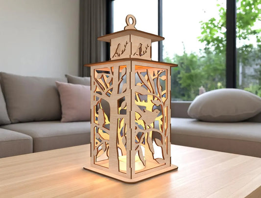 Minimalist Wooden Candle Holder