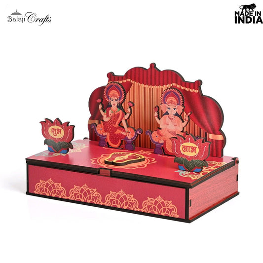 Mandir Portable Wooden Mini Mandir