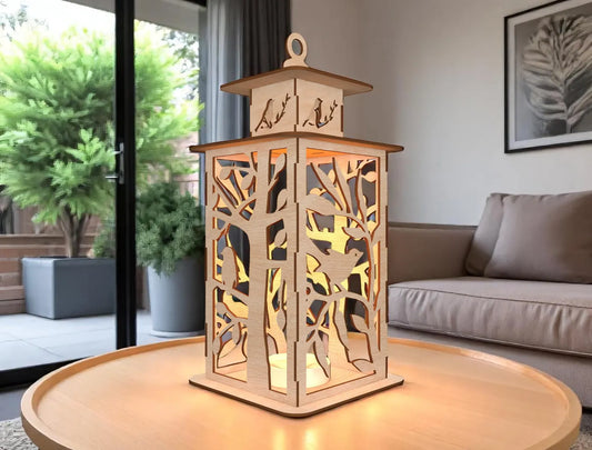 Minimalist Wooden Candle Holder